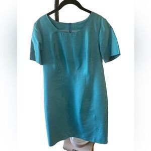 S9-Custom Raw Silk Paris made Dress